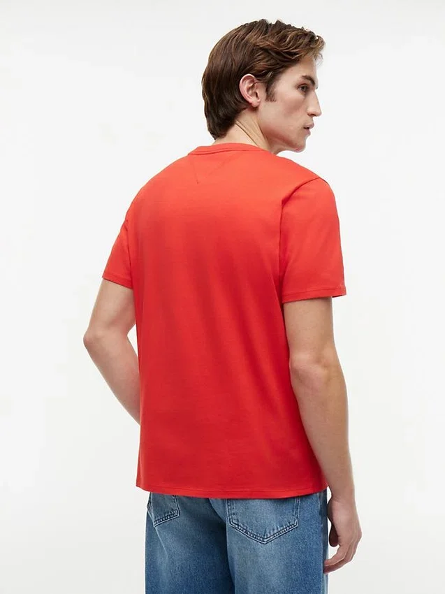 Tricou Hilfiger cu logo și dungi Tricou Hilfiger cu logo și dungi