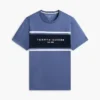 Tricou Hilfiger cu logo și dungi Tricou Hilfiger cu logo și dungi