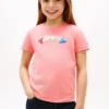Tricou multicolor cu logo pentru copii Tricou multicolor cu logo pentru copii