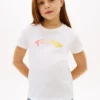 Tricou multicolor cu logo pentru copii Tricou multicolor cu logo pentru copii