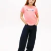 Tricou multicolor cu logo pentru copii Tricou multicolor cu logo pentru copii