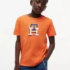 Tricou multicolor cu monogramă pentru copii Tricou multicolor cu monogramă pentru copii