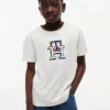 Tricou multicolor cu monogramă pentru copii