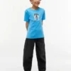 Tricou multicolor cu monogramă pentru copii Tricou multicolor cu monogramă pentru copii