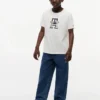 Tricou multicolor cu monogramă pentru copii