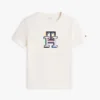 Tricou multicolor cu monogramă pentru copii