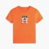 Tricou multicolor cu monogramă pentru copii Tricou multicolor cu monogramă pentru copii