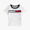 Tricou pentru bebeluși cu logo-ul Signature Flag Stripe