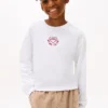 Tricou pentru copii cu logo brodat în formă de inimă Tricou pentru copii cu logo brodat în formă de inimă