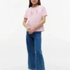 Tricou pentru copii cu logo Hilfiger din paiete