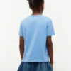 Tricou pentru copii cu logo Hilfiger din paiete Tricou pentru copii cu logo Hilfiger din paiete