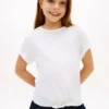 Tricou pentru copii cu logo Hilfiger și cravate în față