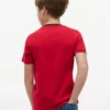 Tricou pentru copii cu logo și dungi Tricou pentru copii cu logo și dungi