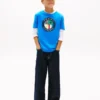 Tricou pentru copii cu logo Sailing Circle Tricou pentru copii cu logo Sailing Circle