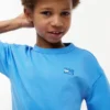 Tricou pentru copii cu logo steag în nuanțe tonale Tricou pentru copii cu logo steag în nuanțe tonale