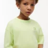 Tricou pentru copii cu logo steag în nuanțe tonale Tricou pentru copii cu logo steag în nuanțe tonale