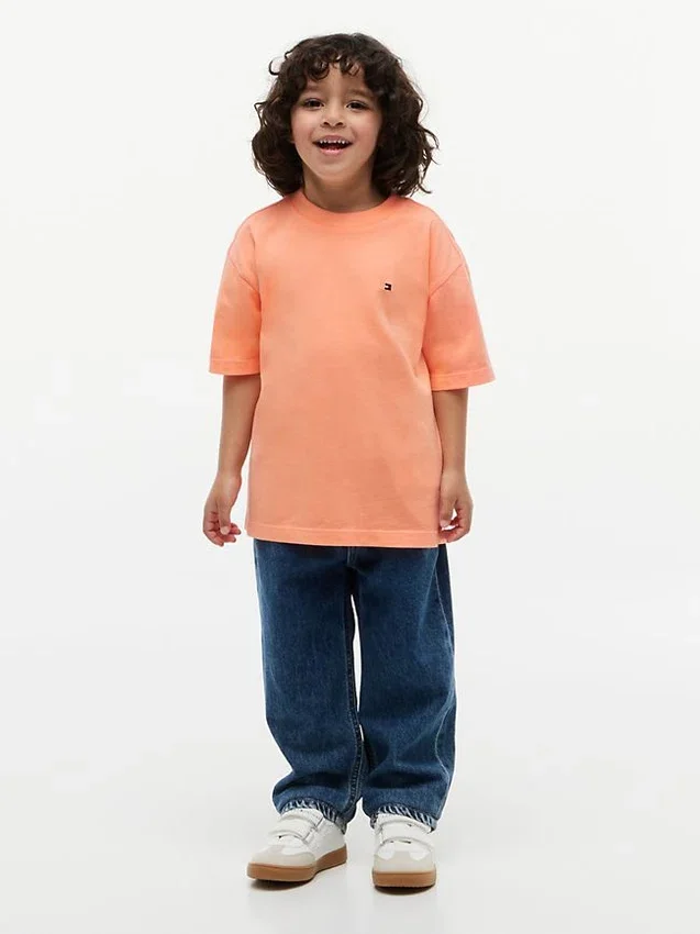 Tricou pentru copii cu logo Sun & Wave Tricou pentru copii cu logo Sun & Wave