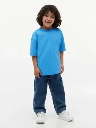 Tricou pentru copii cu logo Sun & Wave
