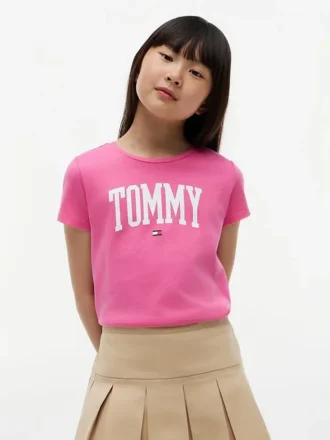 Tricou pentru copii cu logo Tommy