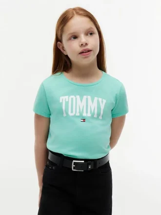 Tricou pentru copii cu logo Tommy