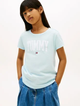 Tricou pentru copii cu logo Tommy
