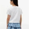 Tricou pentru copii cu logo Tommy din strasuri Tricou pentru copii cu logo Tommy din strasuri
