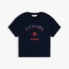 Tricou pentru copii cu logo Tommy din strasuri