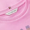 Tricou pentru copii cu logo Tommy din strasuri
