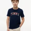 Tricou pentru copii cu logo Tommy floral