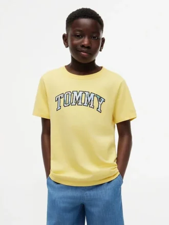 Tricou pentru copii cu logo Tommy floral