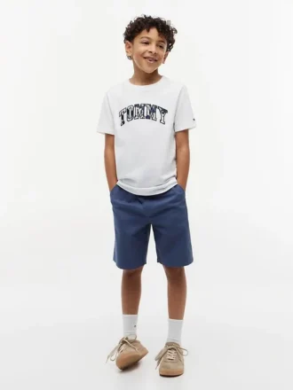 Tricou pentru copii cu logo Tommy floral