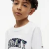 Tricou pentru copii cu logo Tommy floral