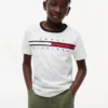 Tricou pentru copii cu logo-ul Signature Flag Stripe