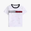 Tricou pentru copii cu logo-ul Signature Flag Stripe