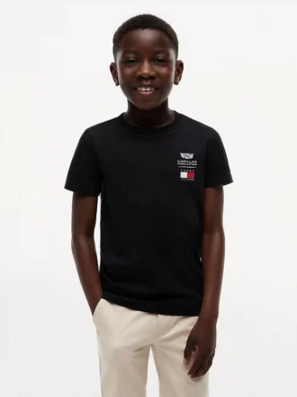 Tricou pentru copii cu logo-ul Tommy x Cadillac F1® Team