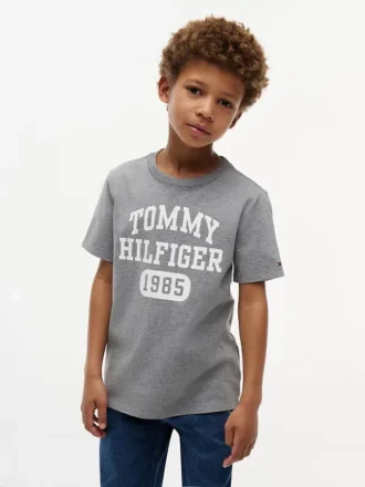 Tricou pentru copii cu logo Varsity