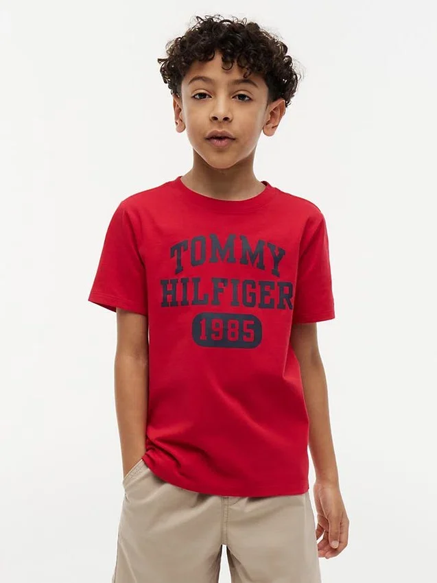 Tricou pentru copii cu logo Varsity Tricou pentru copii cu logo Varsity