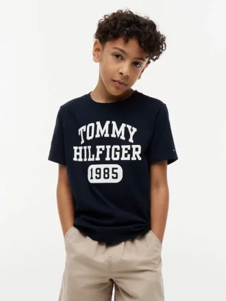 Tricou pentru copii cu logo Varsity