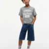 Tricou pentru copii cu logo Varsity Tricou pentru copii cu logo Varsity