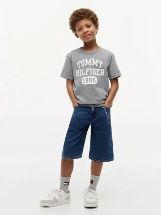 Tricou pentru copii cu logo Varsity
