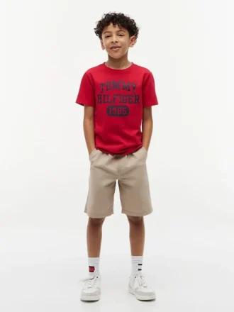 Tricou pentru copii cu logo Varsity