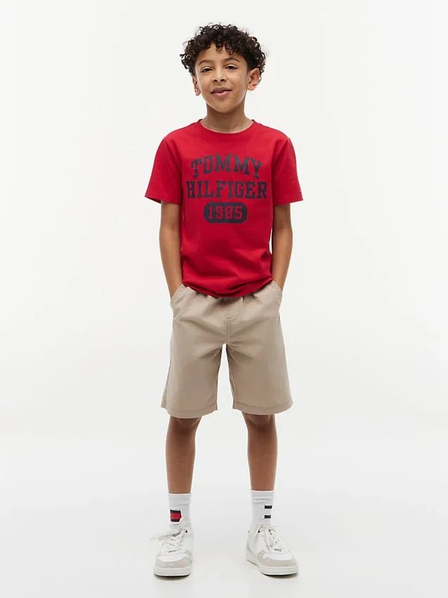 Tricou pentru copii cu logo Varsity Tricou pentru copii cu logo Varsity