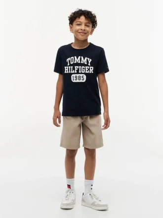 Tricou pentru copii cu logo Varsity