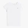 Tricou pentru copii cu mâneci cu bordură din material textil