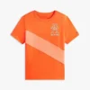 Tricou pentru copii cu monogramă și dungi