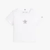 Tricou pentru copii cu steag cu stele din strasuri