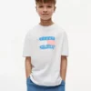 Tricou pentru copii Tommy cu logo graffiti Tricou pentru copii Tommy cu logo graffiti