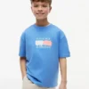 Tricou pentru copii Tommy cu logo graffiti Tricou pentru copii Tommy cu logo graffiti