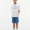 Tricou pentru copii Tommy cu logo graffiti Tricou pentru copii Tommy cu logo graffiti