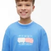 Tricou pentru copii Tommy cu logo graffiti Tricou pentru copii Tommy cu logo graffiti
